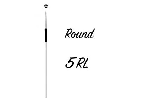 Makeup Needles 5RL Sterilized Makeup Eyebrow Needles