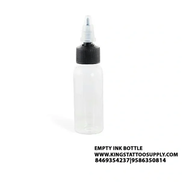 EMPTY INK BOTTLE