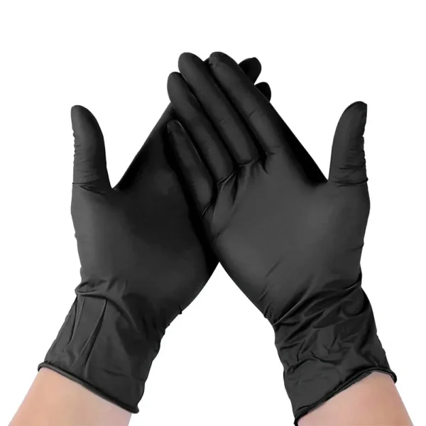 NITRILE BLACK GLOVES