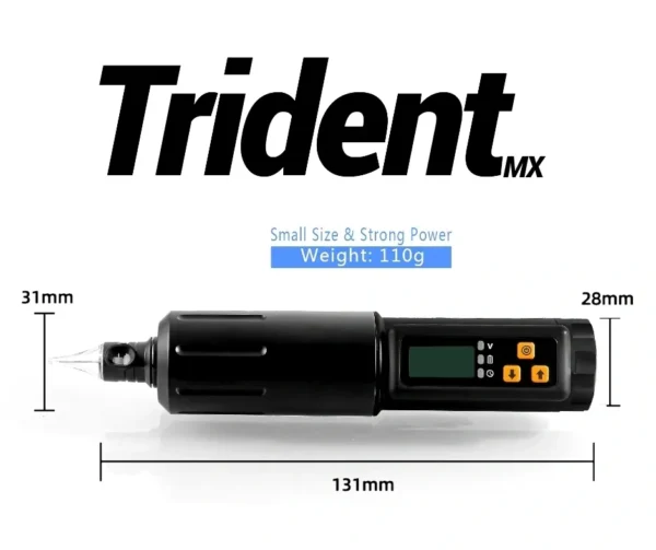 TRIDENT MX WIRELESS TATTOO PEN MACHINE V5